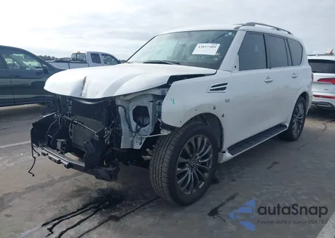 2022 Nissan Armada Platinum 2Wd from USA, damaged, VIN JN8AY2DA7N9392851